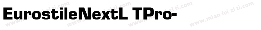 EurostileNextL TPro字体转换